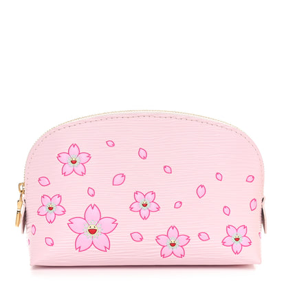 Louis Vuitton LV X TM Epi Cherry Blossom Cosmetic Pouch Pink 1 of 10