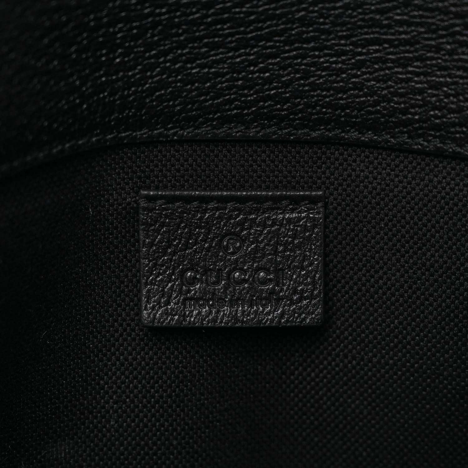 Gucci GG Supreme Monogram Psychedelic Slim Belt Bag Black 6 of 10