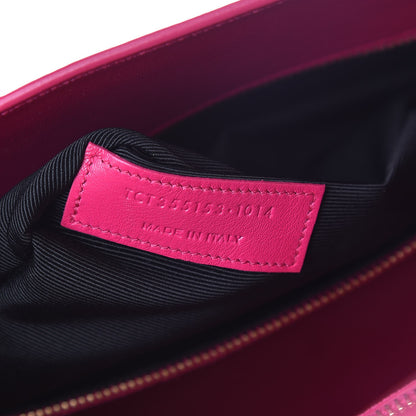 Saint Laurent Calfskin Small Sac De Jour Bubblegum 7 of 12