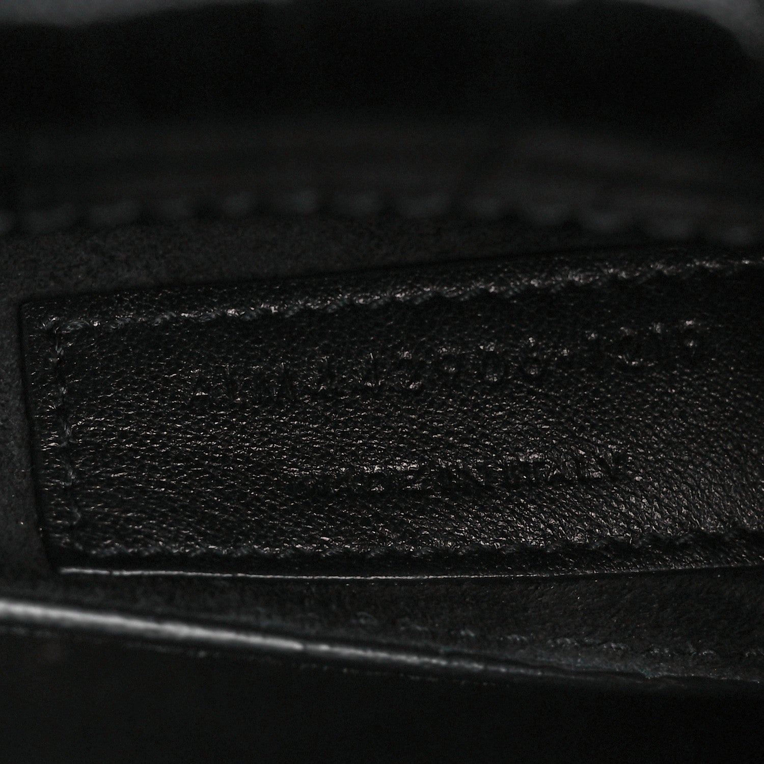 Saint Laurent Calfskin Crocodile Embossed Medium Monogram Sunset Black 10 of 16