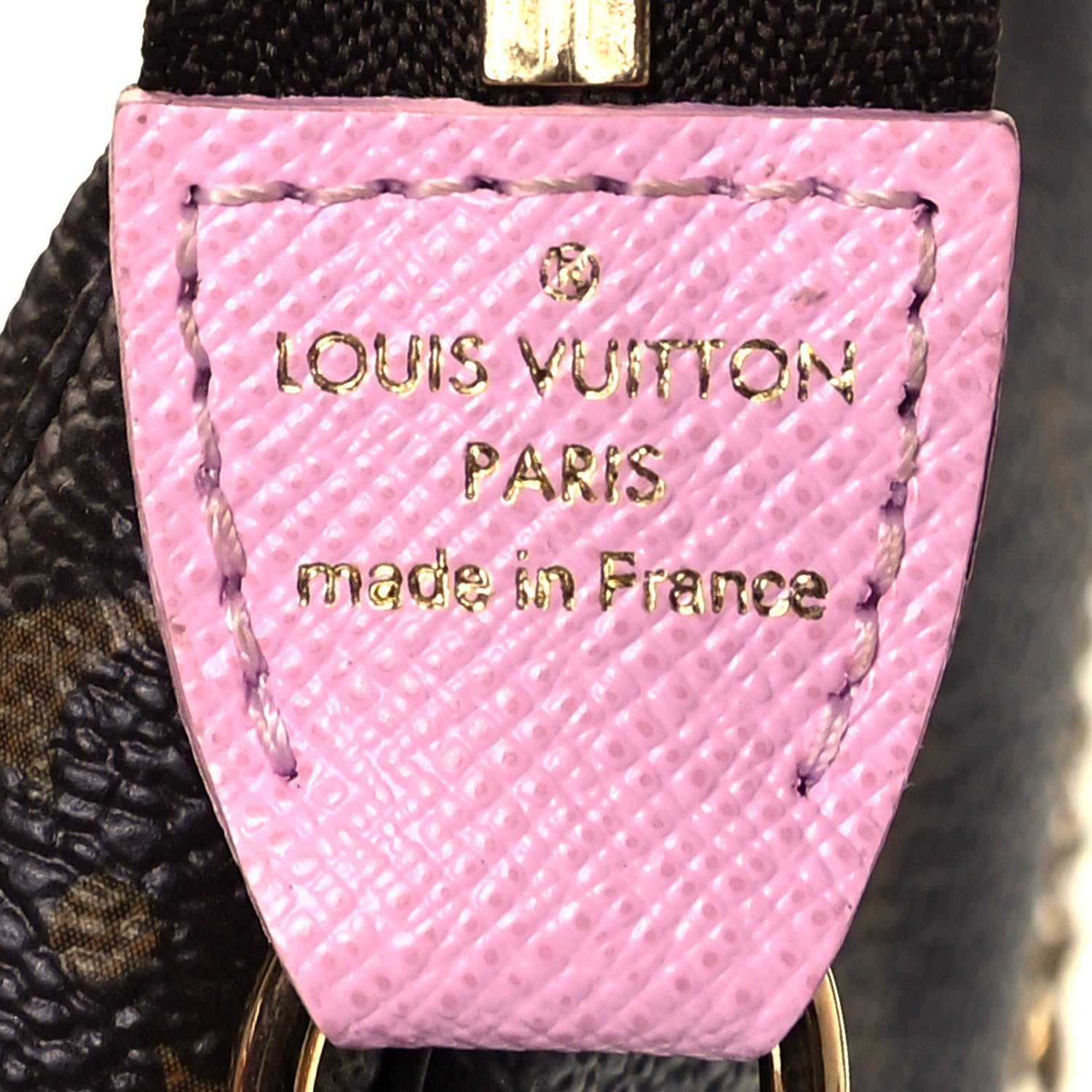 Louis Vuitton Monogram 2016 Christmas Animation Mini Pochette Accessories Rose Ballerine 6 of 9