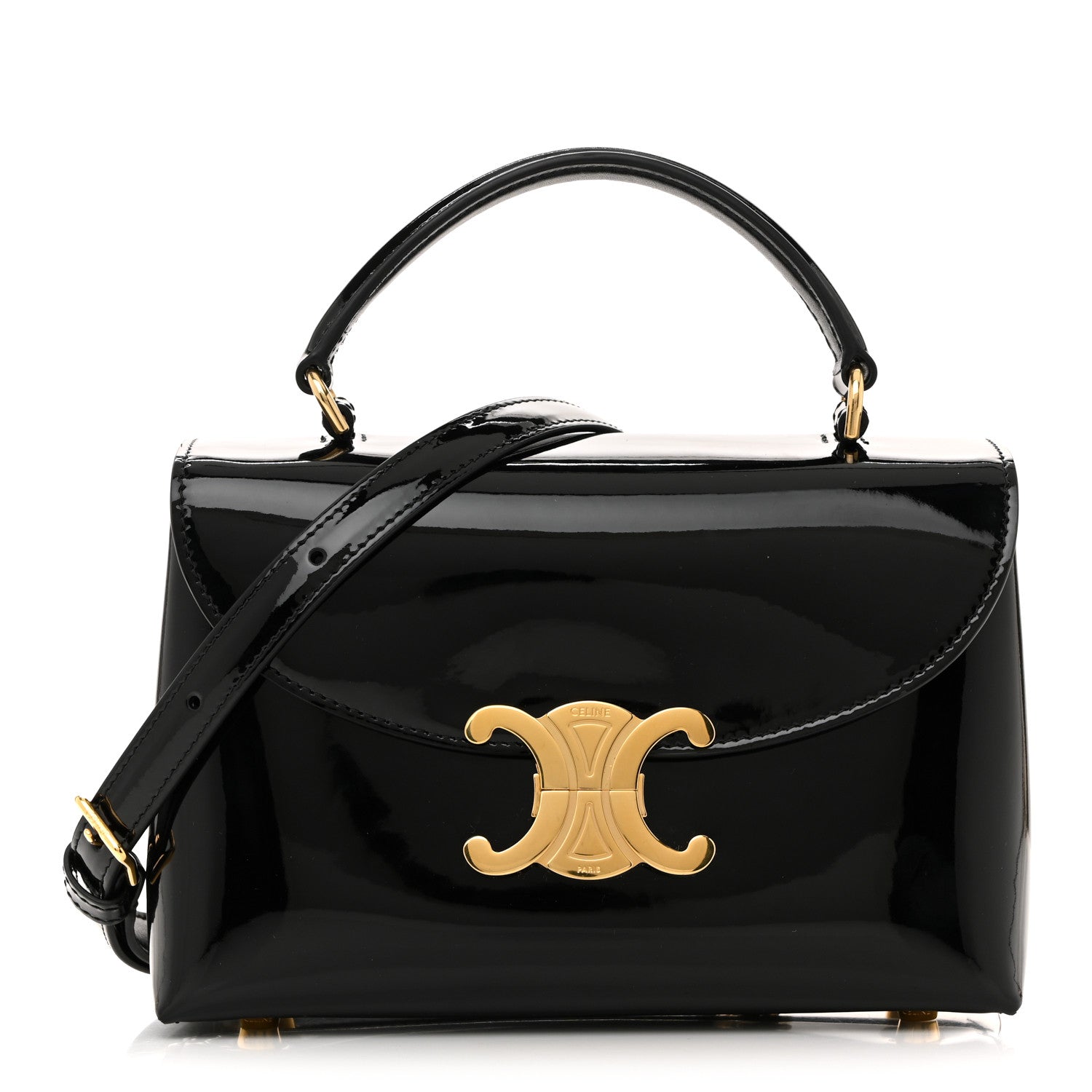 Celine Patent Calfskin Teen Nino Black 1 of 12