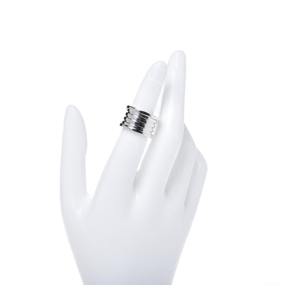 Bulgari 18K White Gold B.Zero1 Five-Band Ring 51 5.75 2 of 8