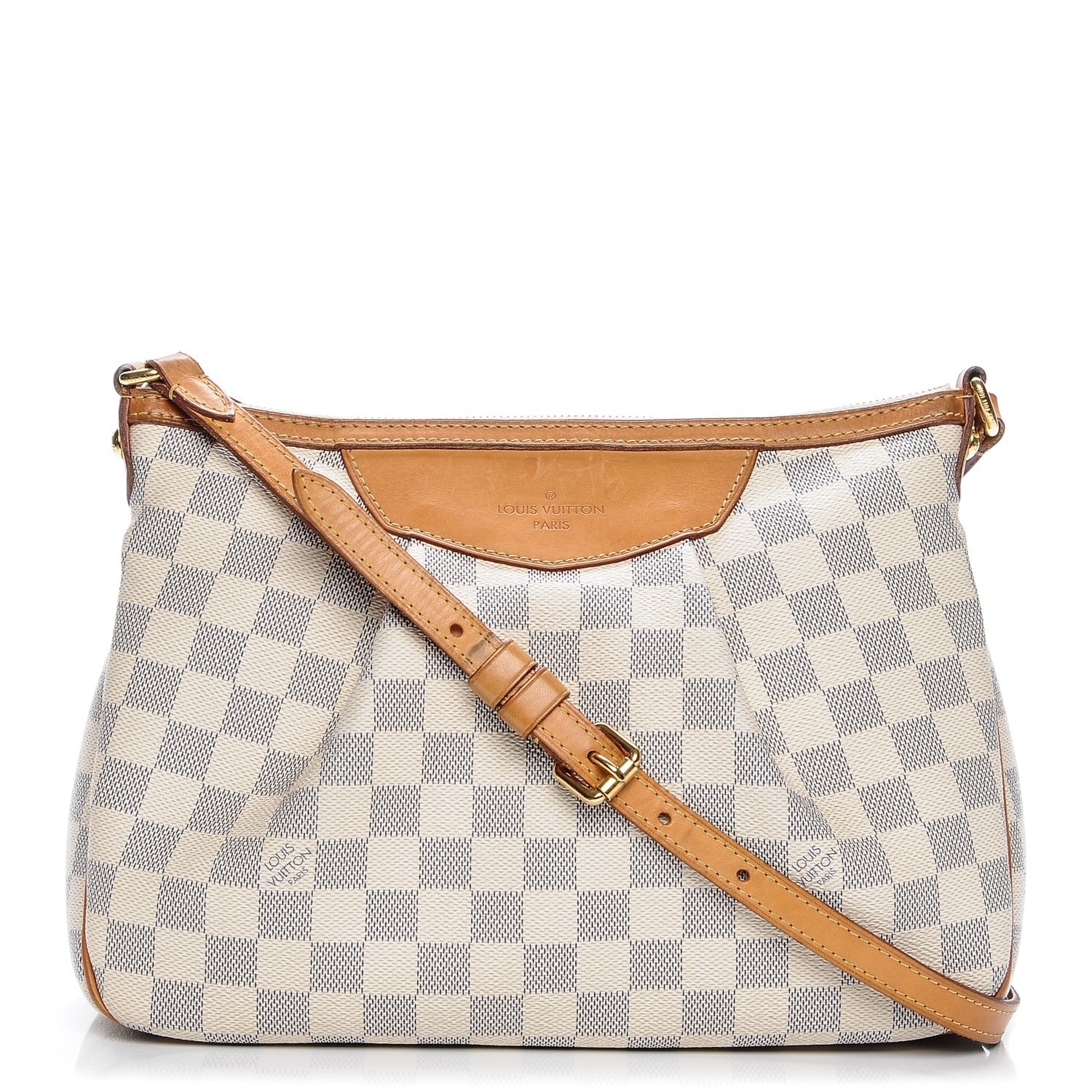 Louis Vuitton ダミエ　シラクーサPM Louis Vuitton Damier Azur Siracusa PM 196656 – FASHIONPHILE