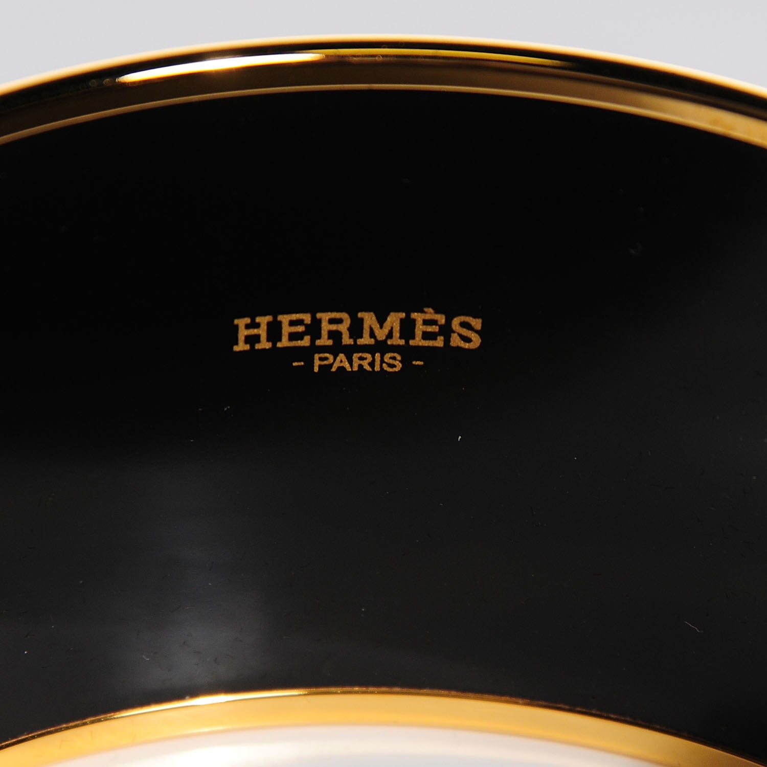Hermes Enamel Printed Clic Clac A Pois Extra Wide Bracelet 70 Monorouge 6 of 7
