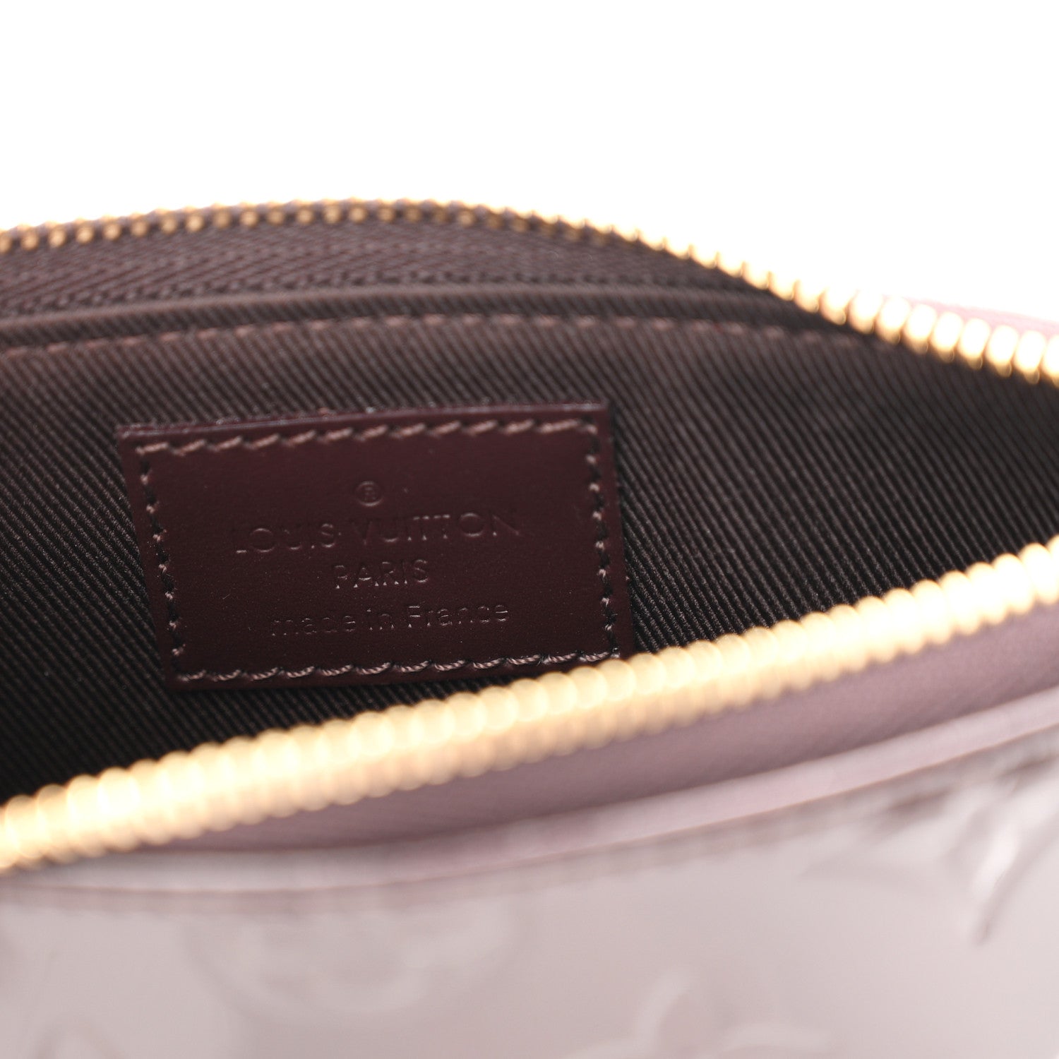 Louis Vuitton Vernis Monogram Mini Pochette Accessories Amarante 6 of 7