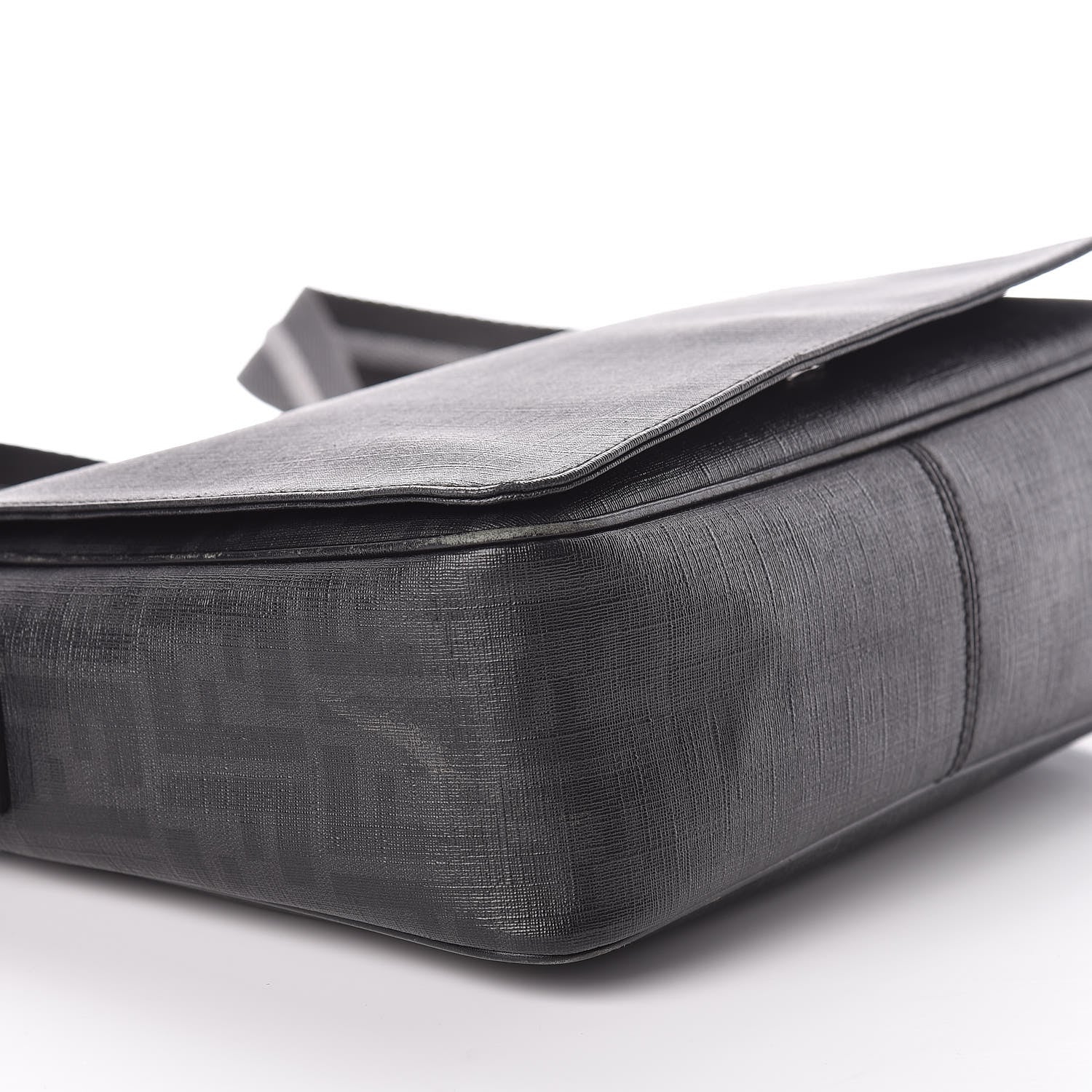 Fendi Zucca Spalmati Messenger Black 9 of 14
