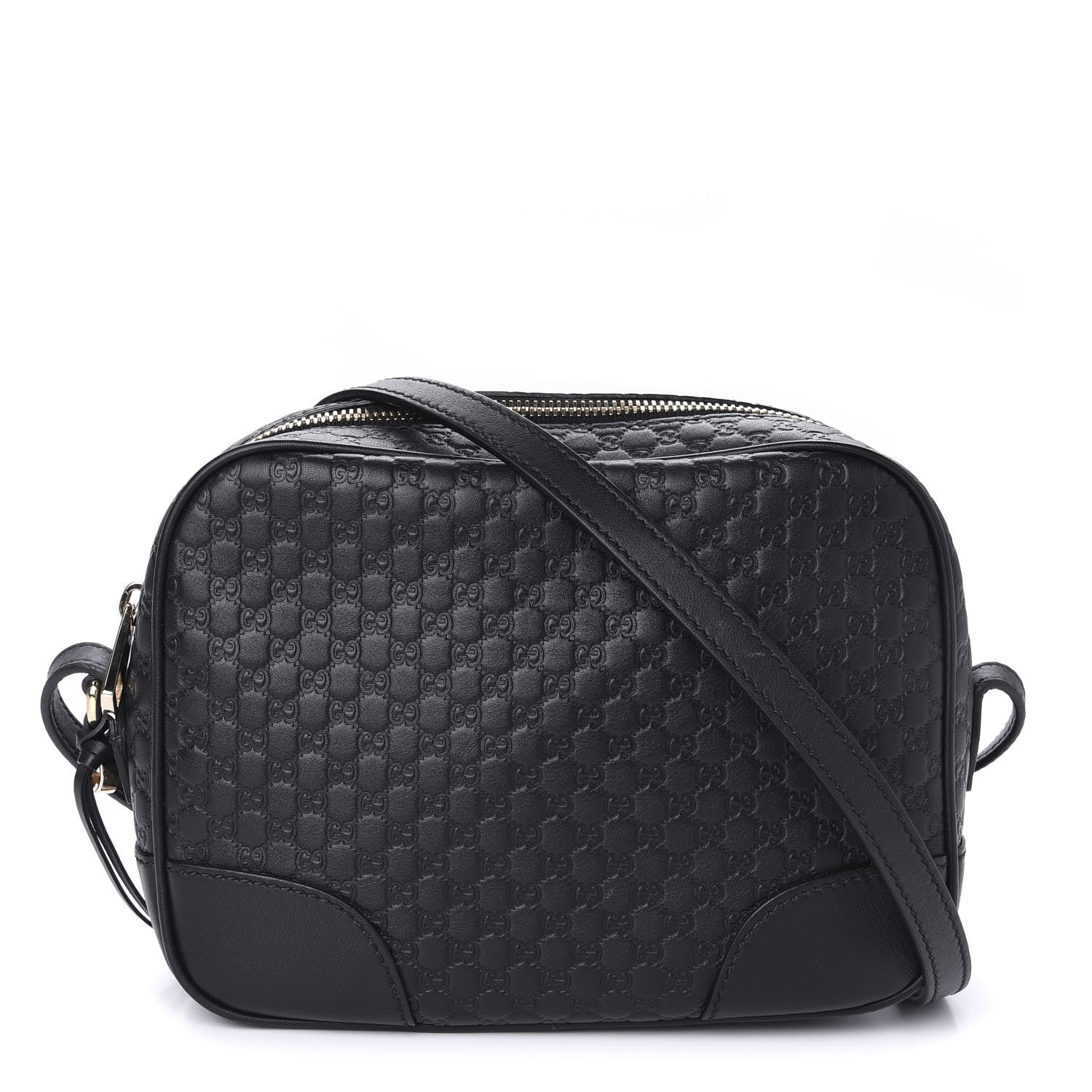 Gucci Microguccissima Mini Bree Messenger Bag Black 1 of 10