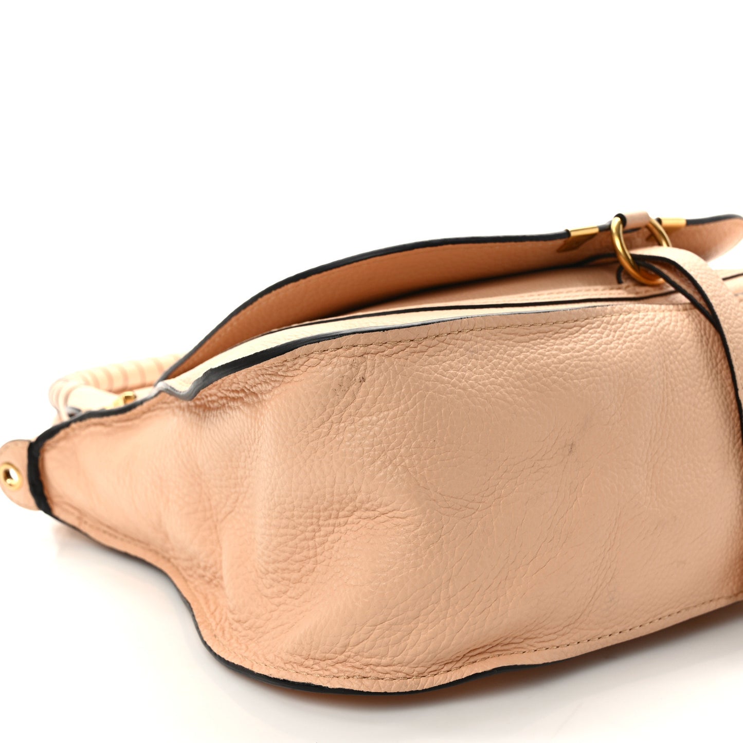 Calfskin Medium Marcie Satchel Light Tan