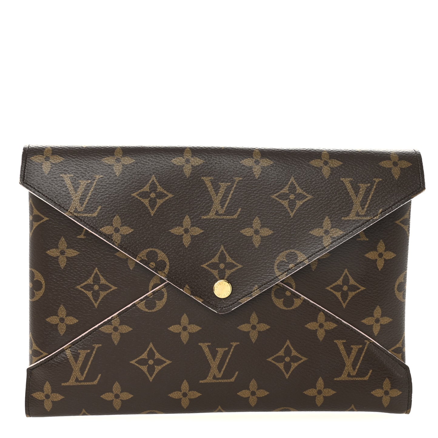 Monogram Large Kirigami Pochette Insert Rose Ballerine