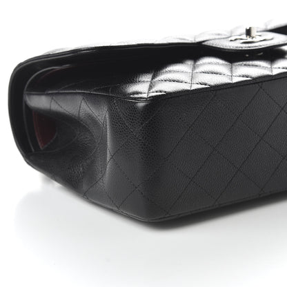 Chanel Caviar Quilted Jumbo Double Flap Black 6 of 11