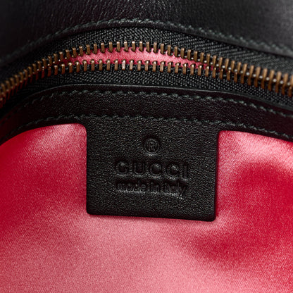 Gucci Velvet Matelasse Small GG Marmont Shoulder Bag Black 6 of 11