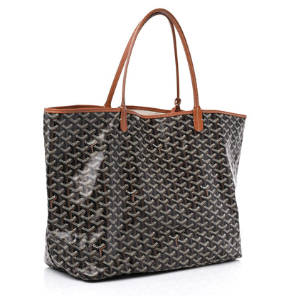 Goyard Goyardine Saint Louis GM Black Gold 4 of 12
