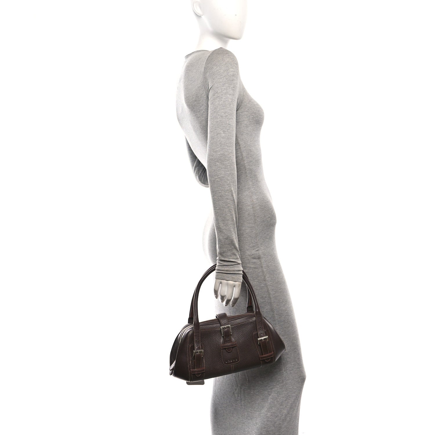 Loewe Calfskin Senda Brown 2 of 10