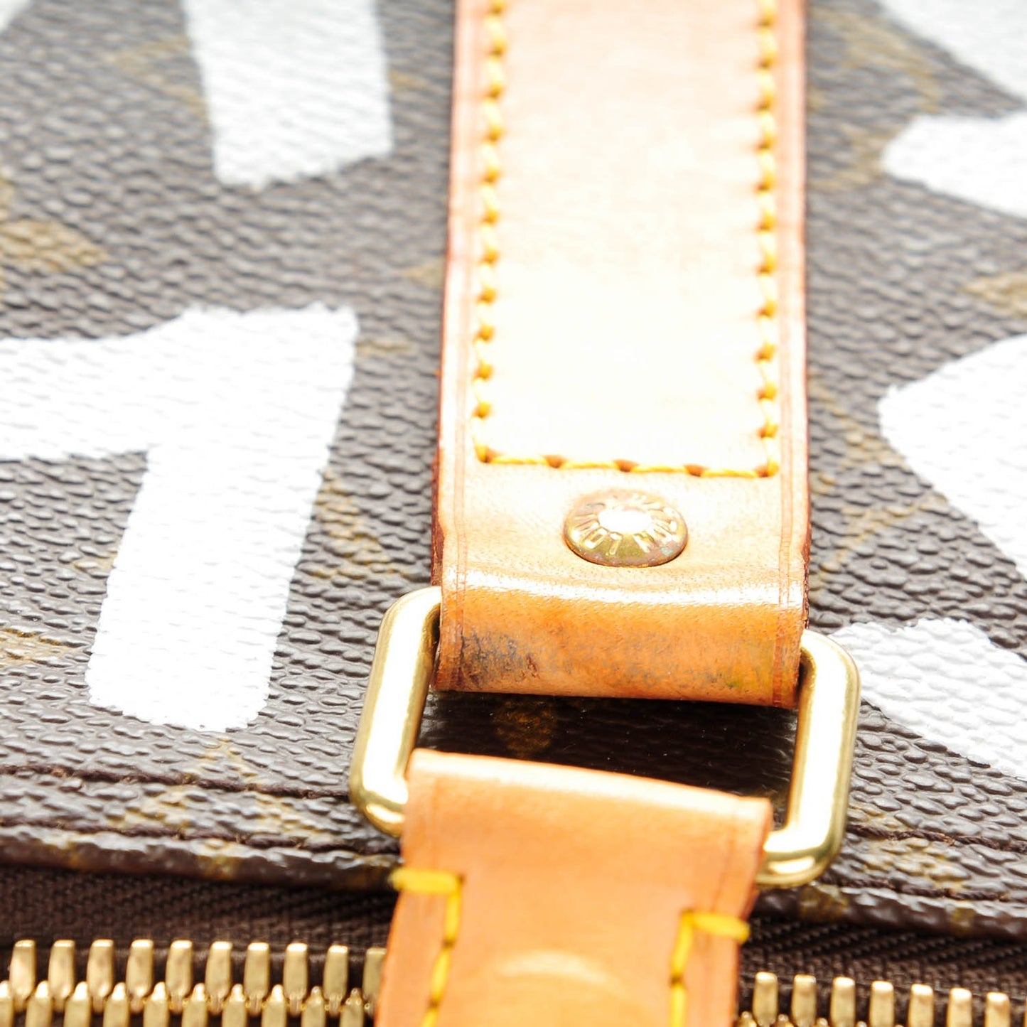 Graffiti Keepall 50 Silver