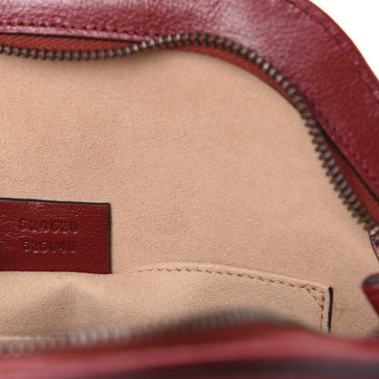 Gucci Piuma Lux Calfskin Small Re(Belle) Crossbody Bag Romantic Cerise 9 of 10