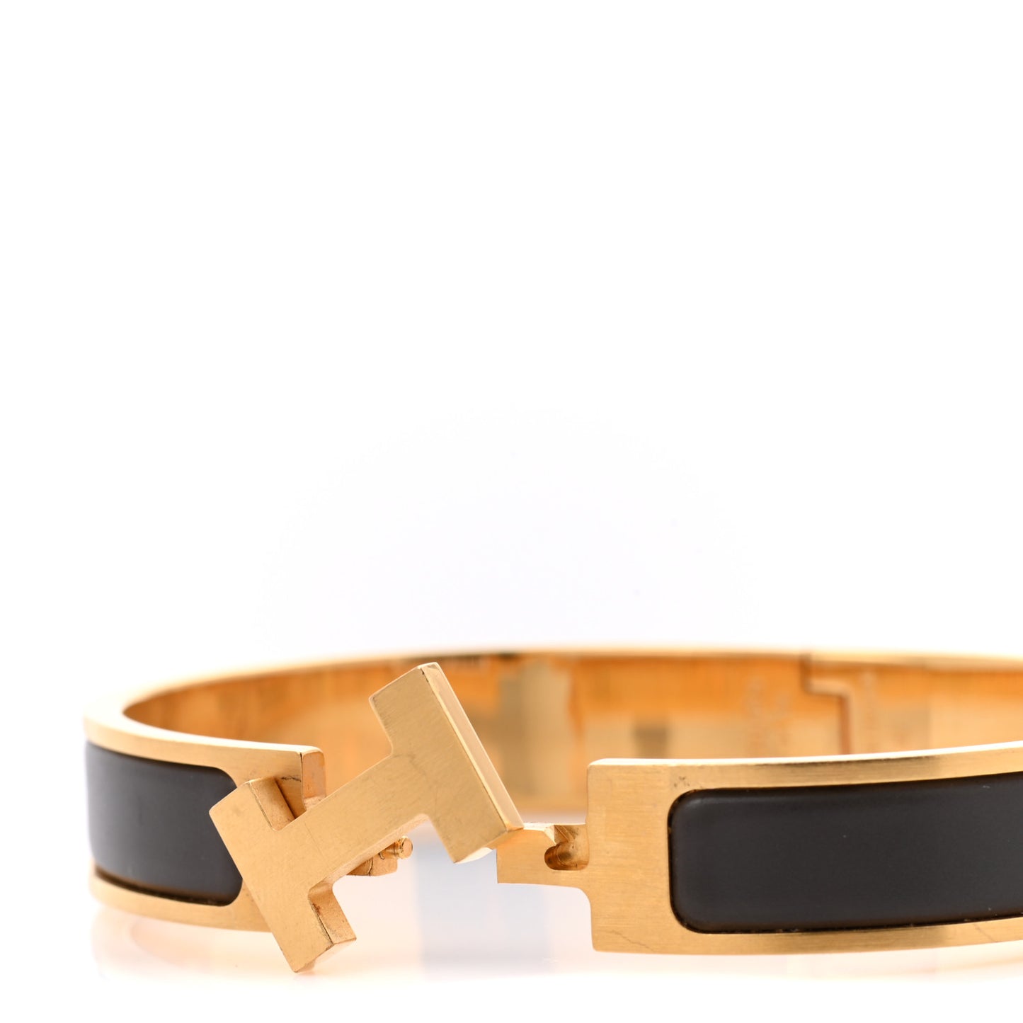 Matte Enamel Narrow Clic Clac HH Bracelet T6 Etain