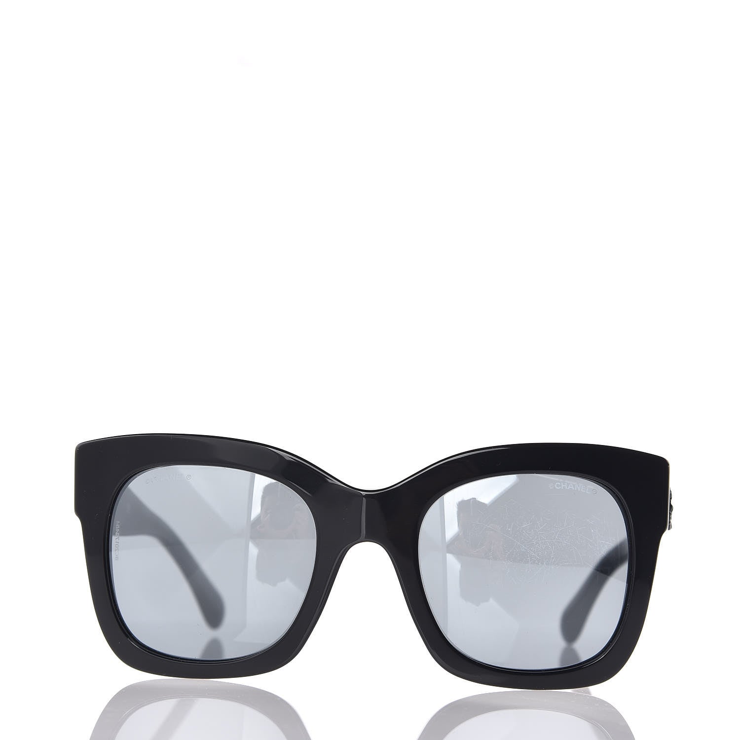 Chanel CC Sunglasses 5357 Black 2 of 7