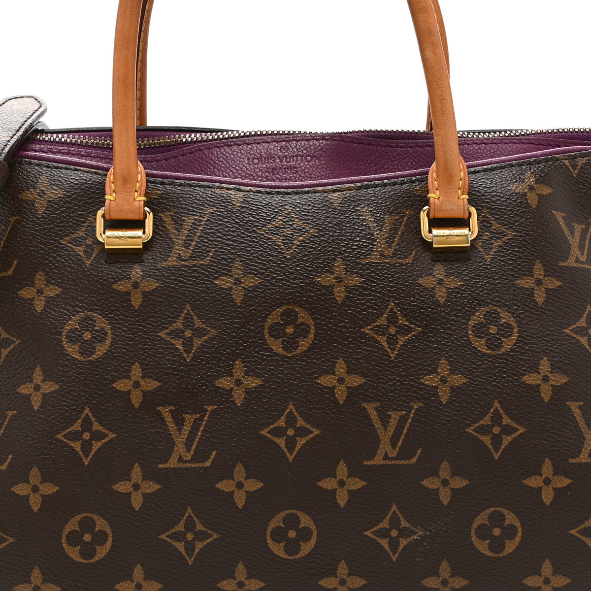 Louis Vuitton Monogram Pallas Aurore 8 of 10