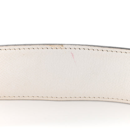 Hermes Epsom 42mm Belt Strap Bleu Lin White 6 of 6
