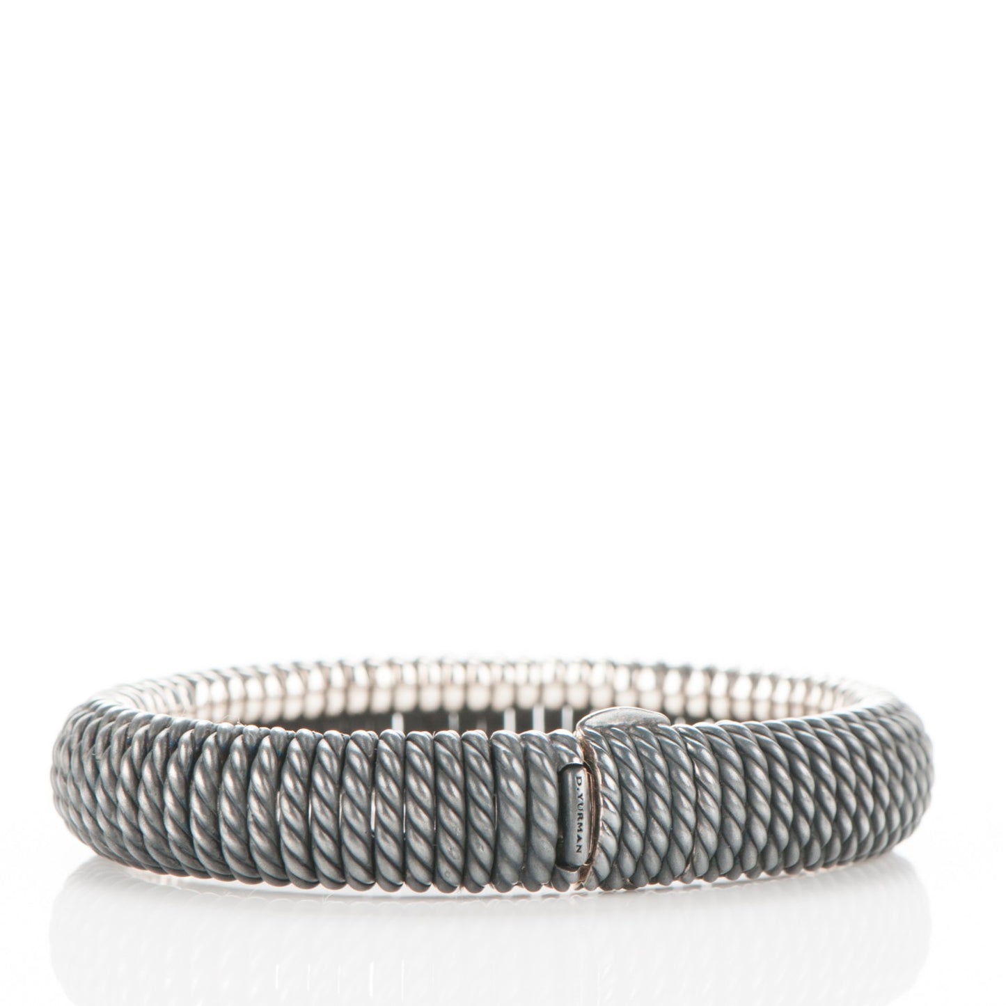 Darkened Sterling Silver Diamond Tempo M Bracelet