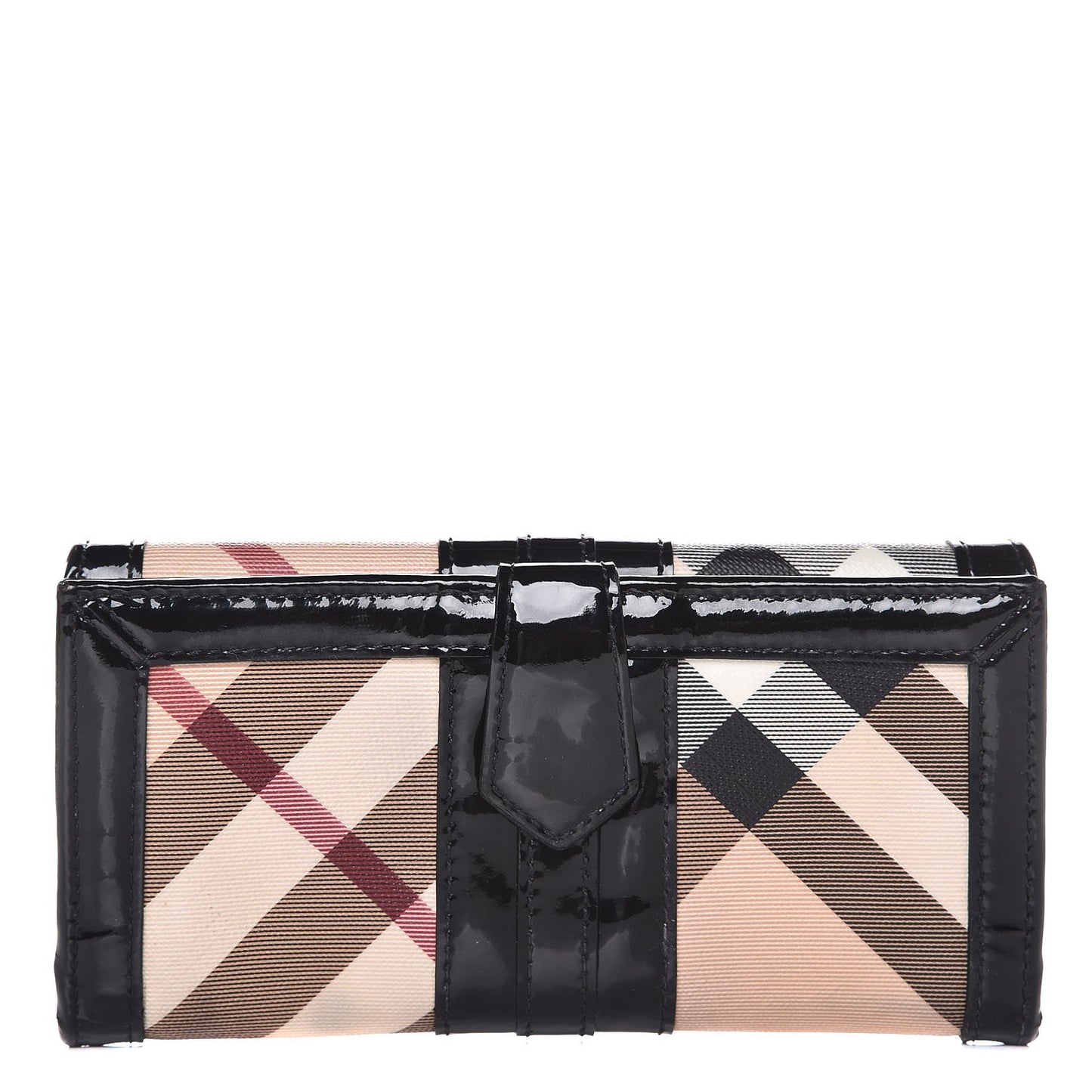 Nova Check Penrose Continental Wallet Black
