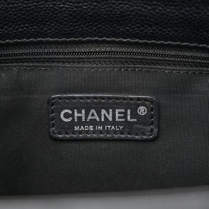 Chanel Caviar Quilted Grand Shopping Tote GST Black 6 of 14