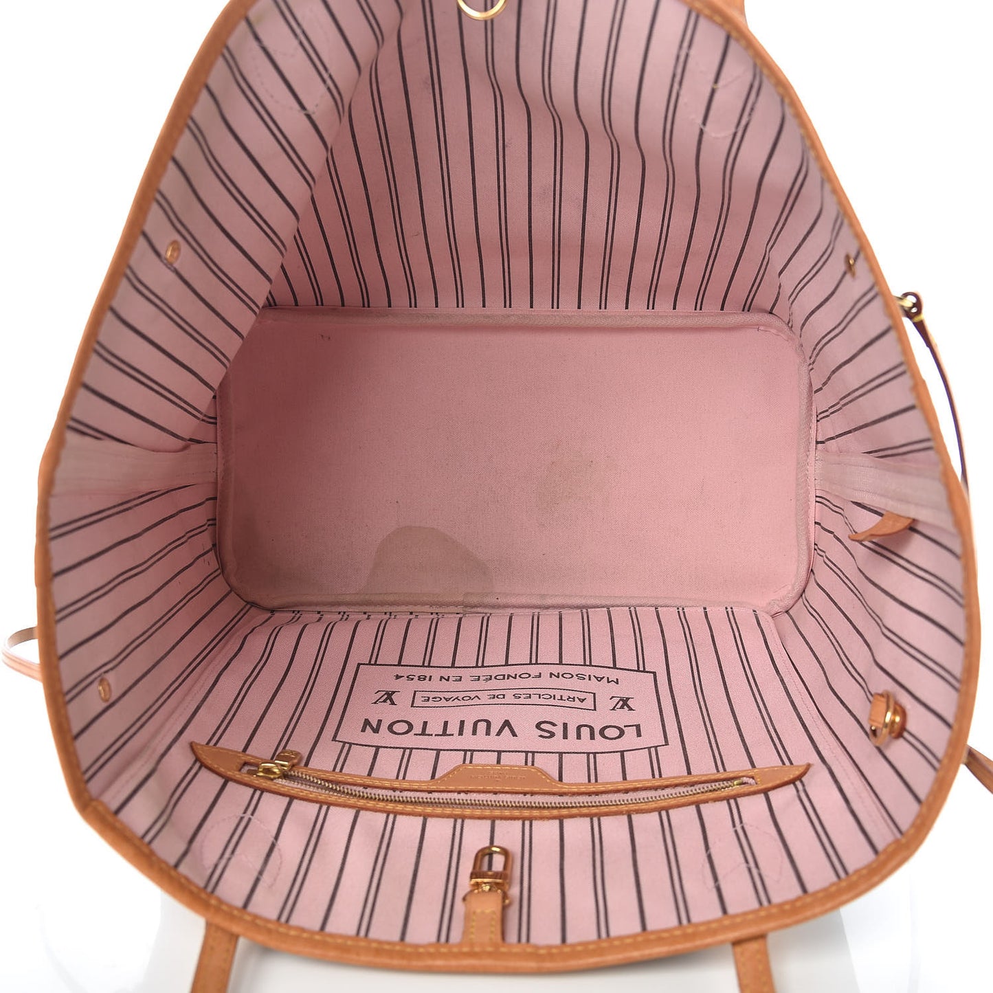 Monogram Neo Neverfull MM Rose Ballerine