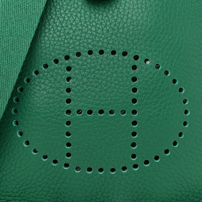 Hermes Taurillon Clemence Evelyne TPM Vert Vertigo 7 of 10