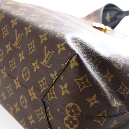 Louis Vuitton Monogram Flower Hobo Black 6 of 11