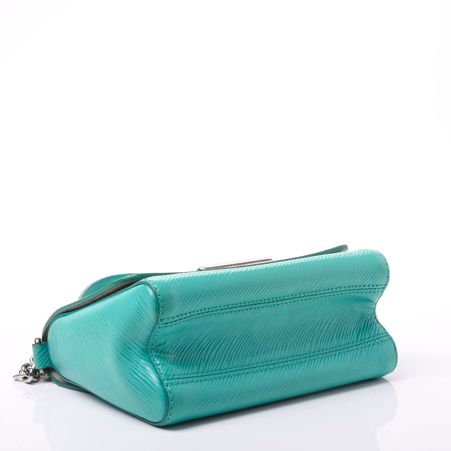 Louis Vuitton Epi Twist Shoulder Bag PM Turquoise 3 of 8