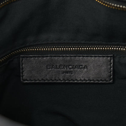 Balenciaga Chevre Gold Metallic Edge Hardware Velo Black 5 of 11