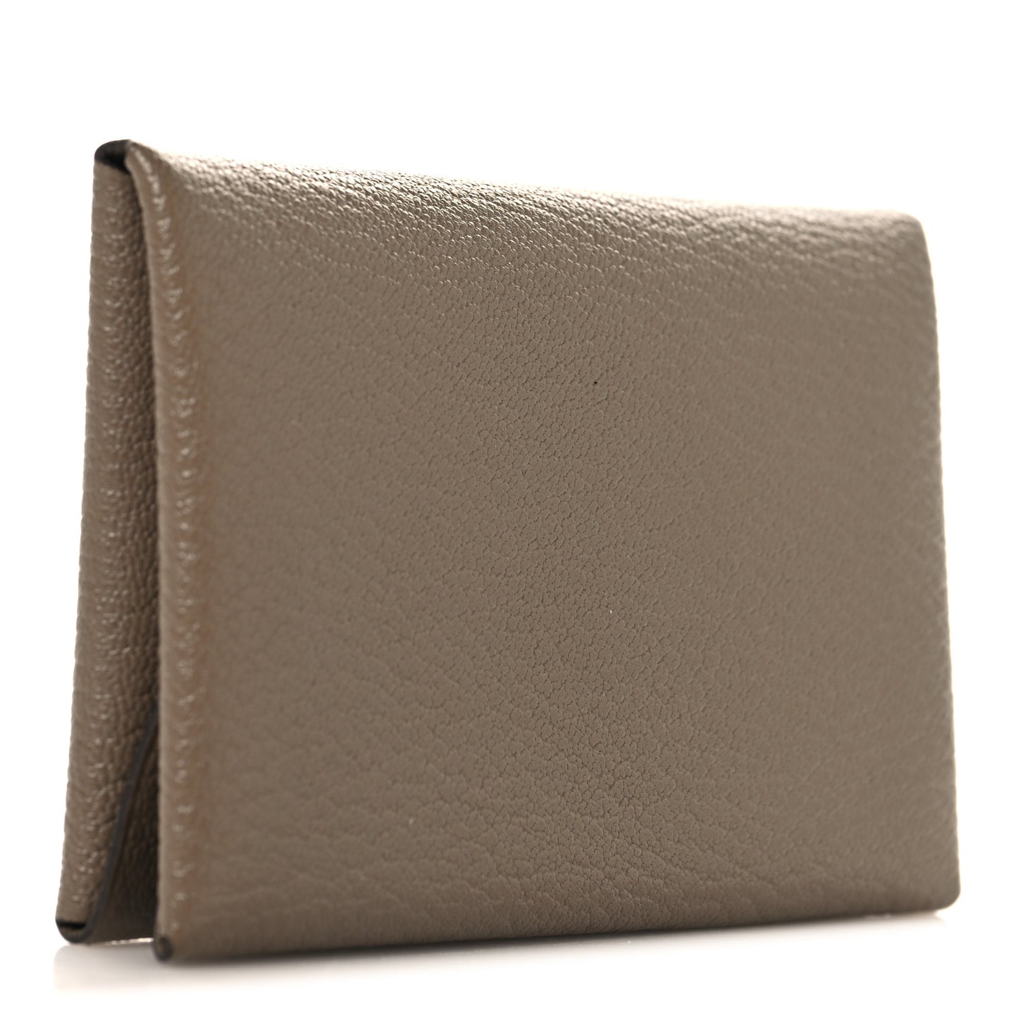 Epsom Calvi Duo Card Case Etoupe