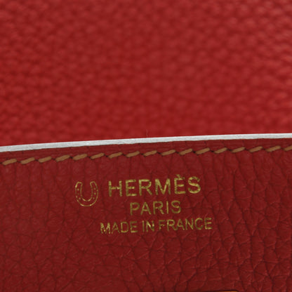 Hermes Taurillon Clemence Birkin 40 Bougainvillea Rubis 17 of 27