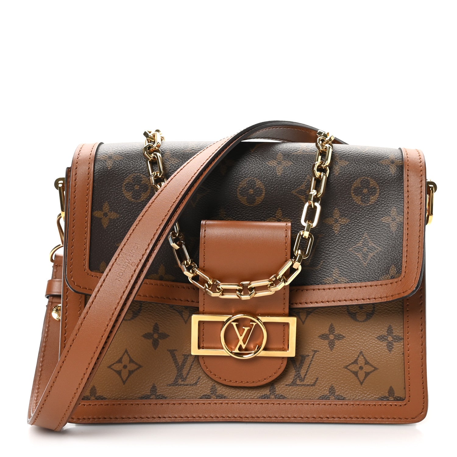 Louis Vuitton Reverse Monogram Dauphine MM 1 of 9