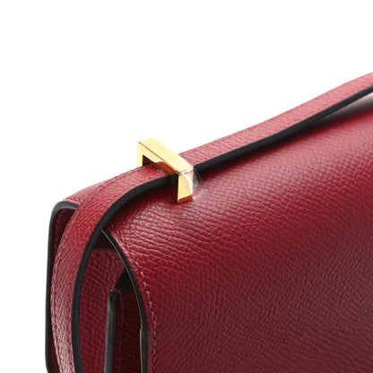 Hermes Epsom Constance 18 Rouge Grenat 10 of 10