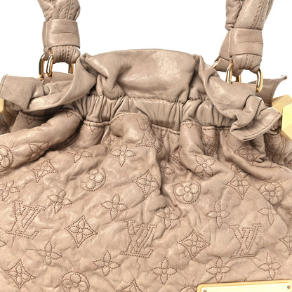 FASHIONPHILE Lambskin Olympe Stratus PM Ecru 7 of 10
