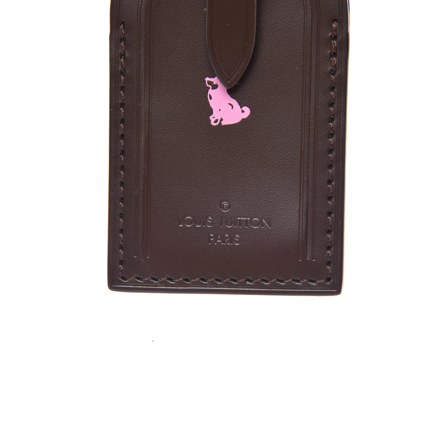 Louis Vuitton Calfskin Luggage Tag Ebene 3 of 3