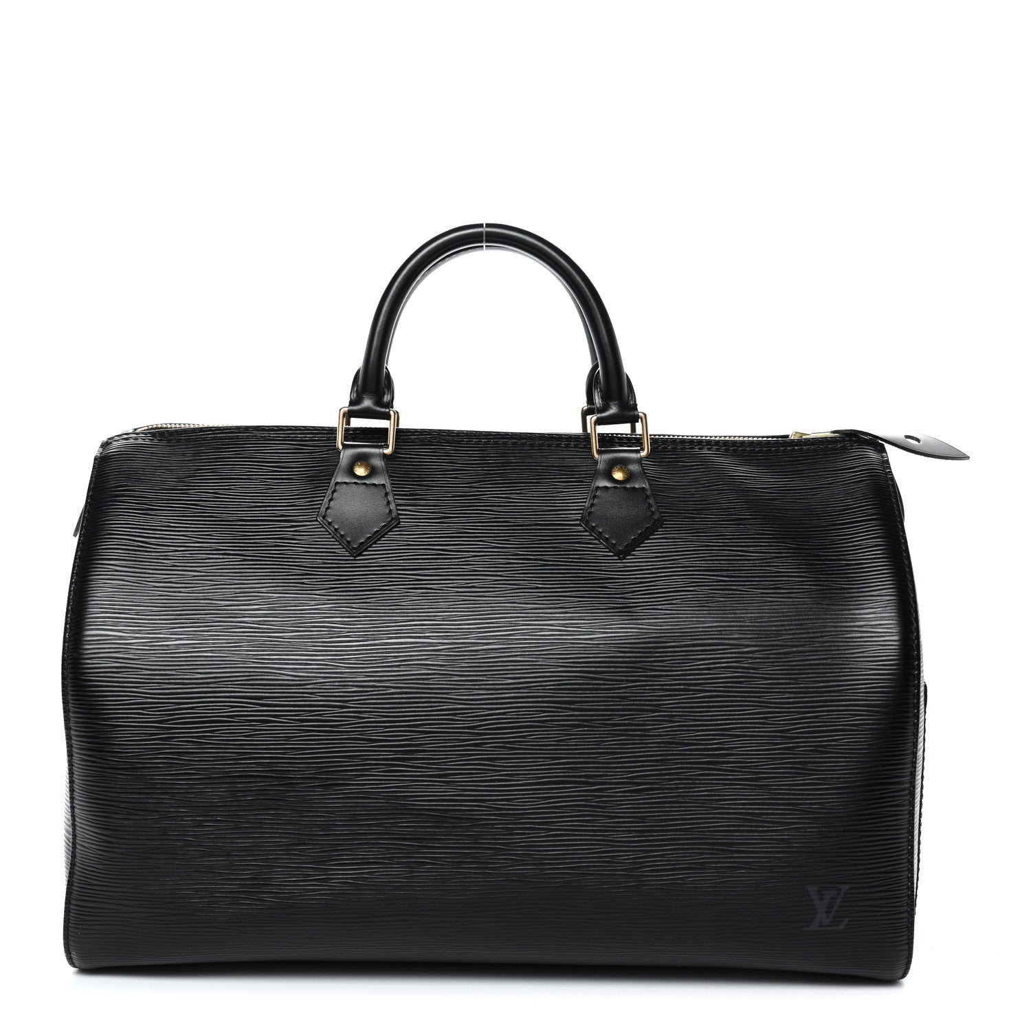 Louis Vuitton Epi Speedy 35 Black 1 of 11