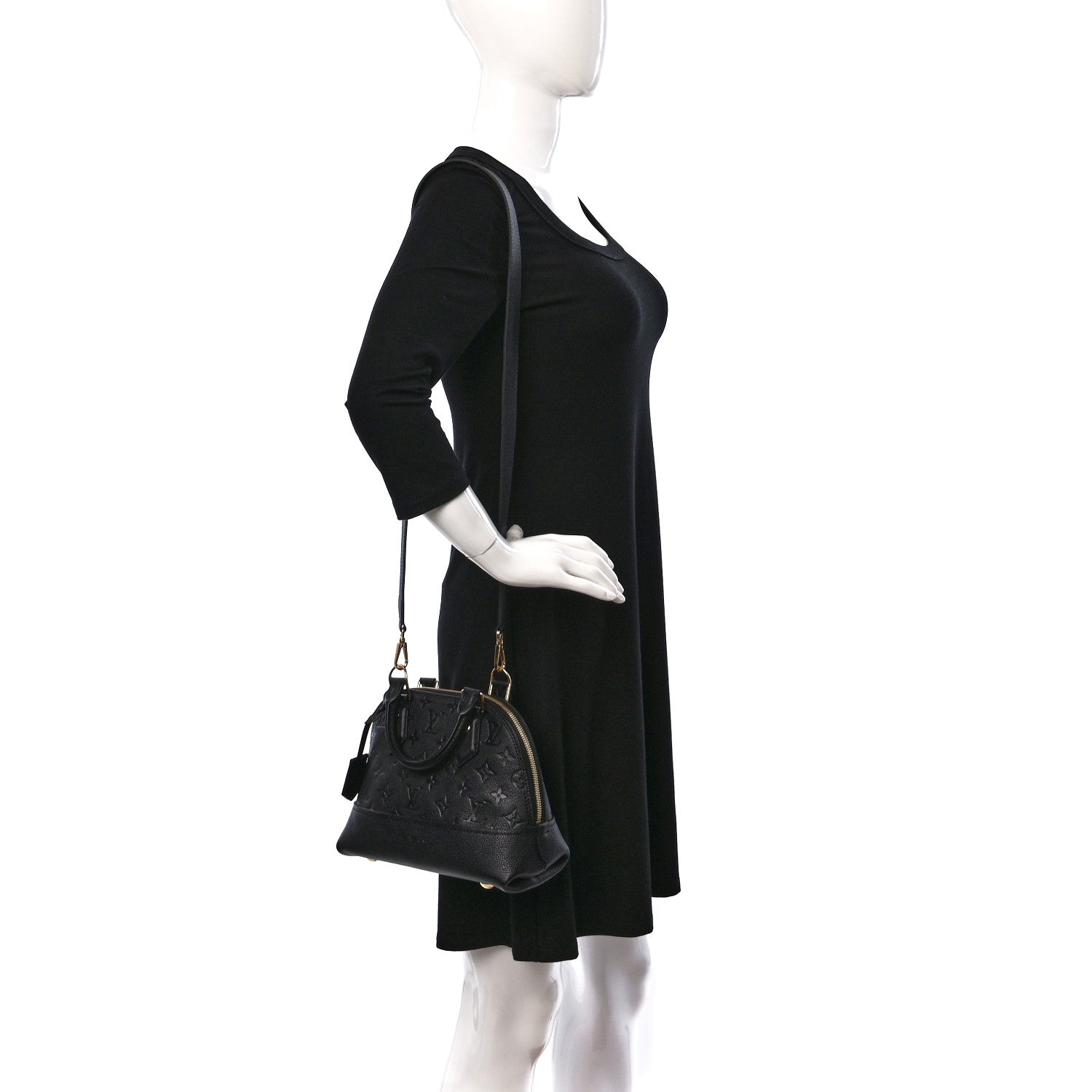 Louis Vuitton Empreinte Neo Alma BB Black 2 of 8