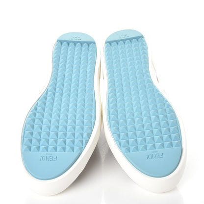 Fendi Vitello Elite Calfskin Monster Bug Slip On Sneakers 39 Multi 7 of 12