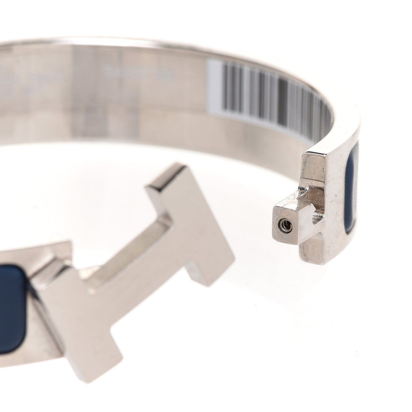 Matte Enamel Narrow Clic Clac HH Bracelet T6 Bleu Biarritz