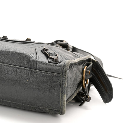 Balenciaga Agneau Classic Hardware Mini City Gris Tarmac 11 of 11