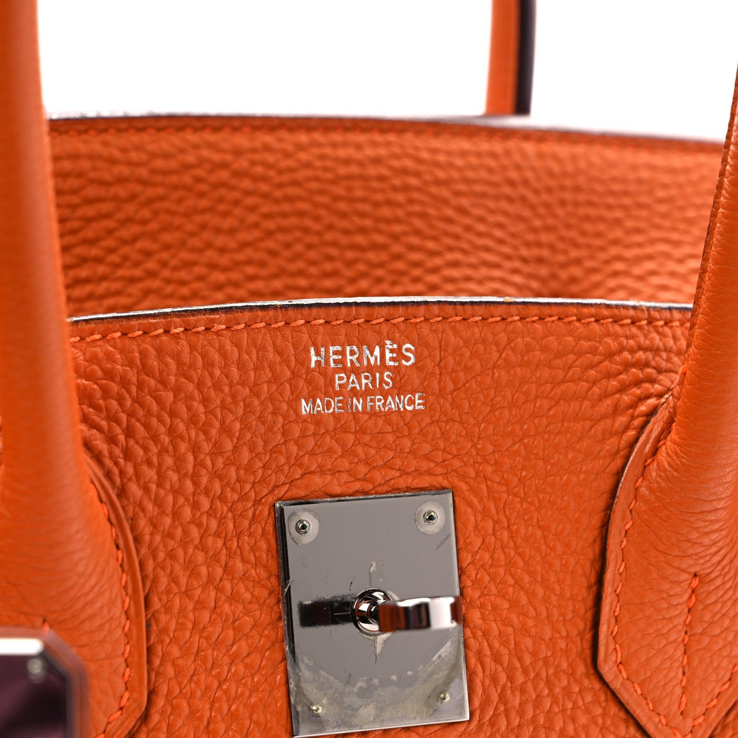 Togo Birkin 35 Potiron Gold