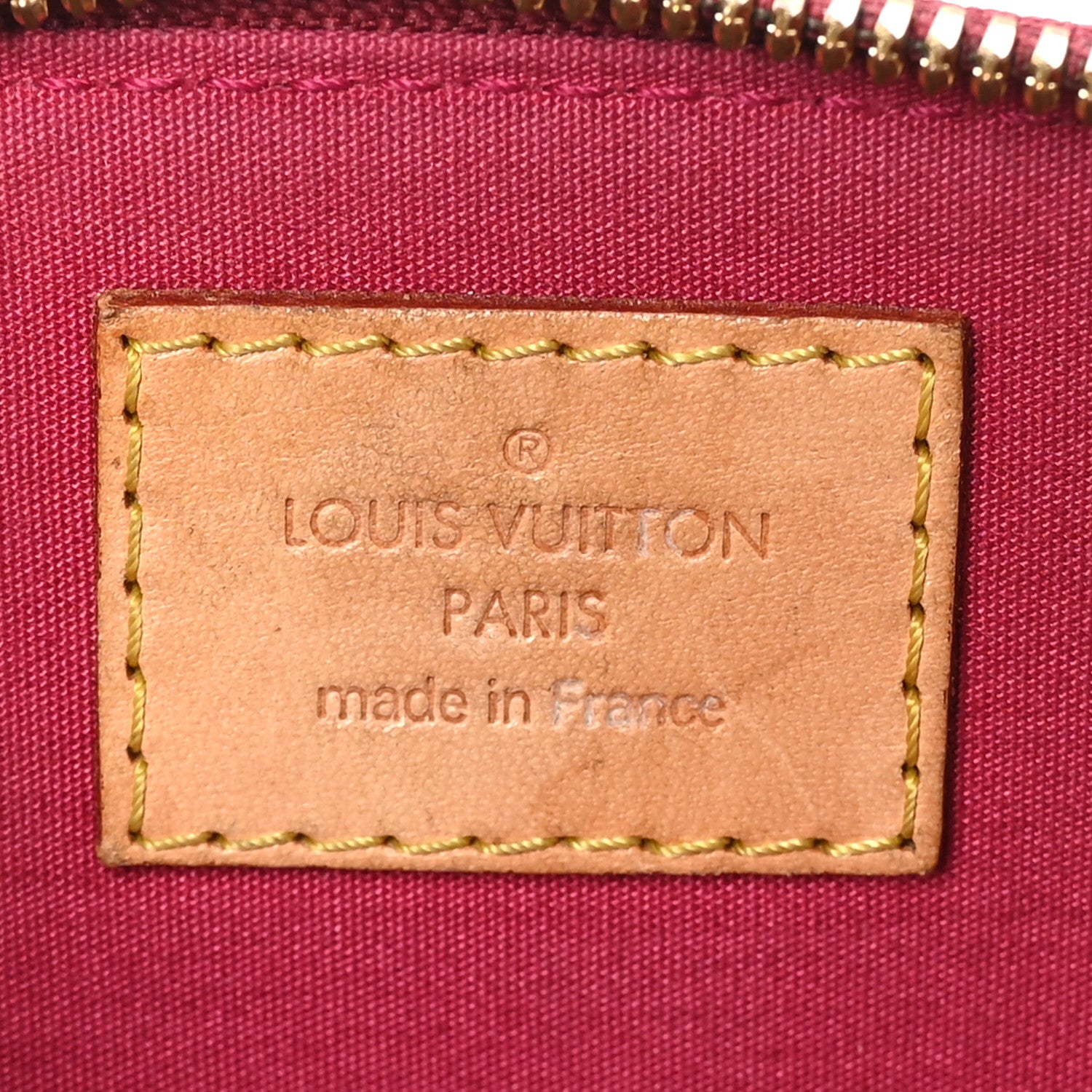 Louis Vuitton Vernis Alma BB Rose Indien 6 of 13