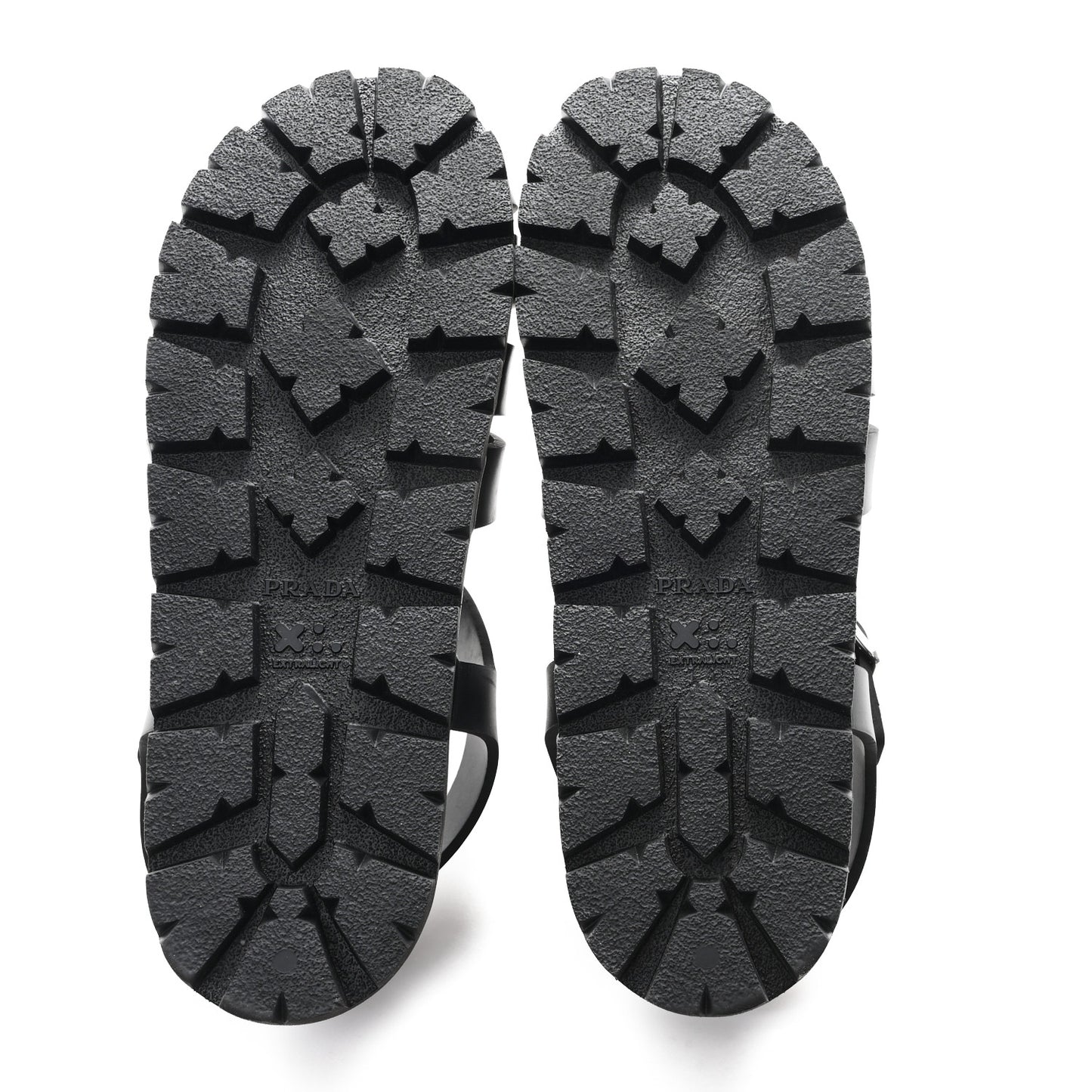 Foam Rubber Triangle 50mm Cage Sandals 40 Black