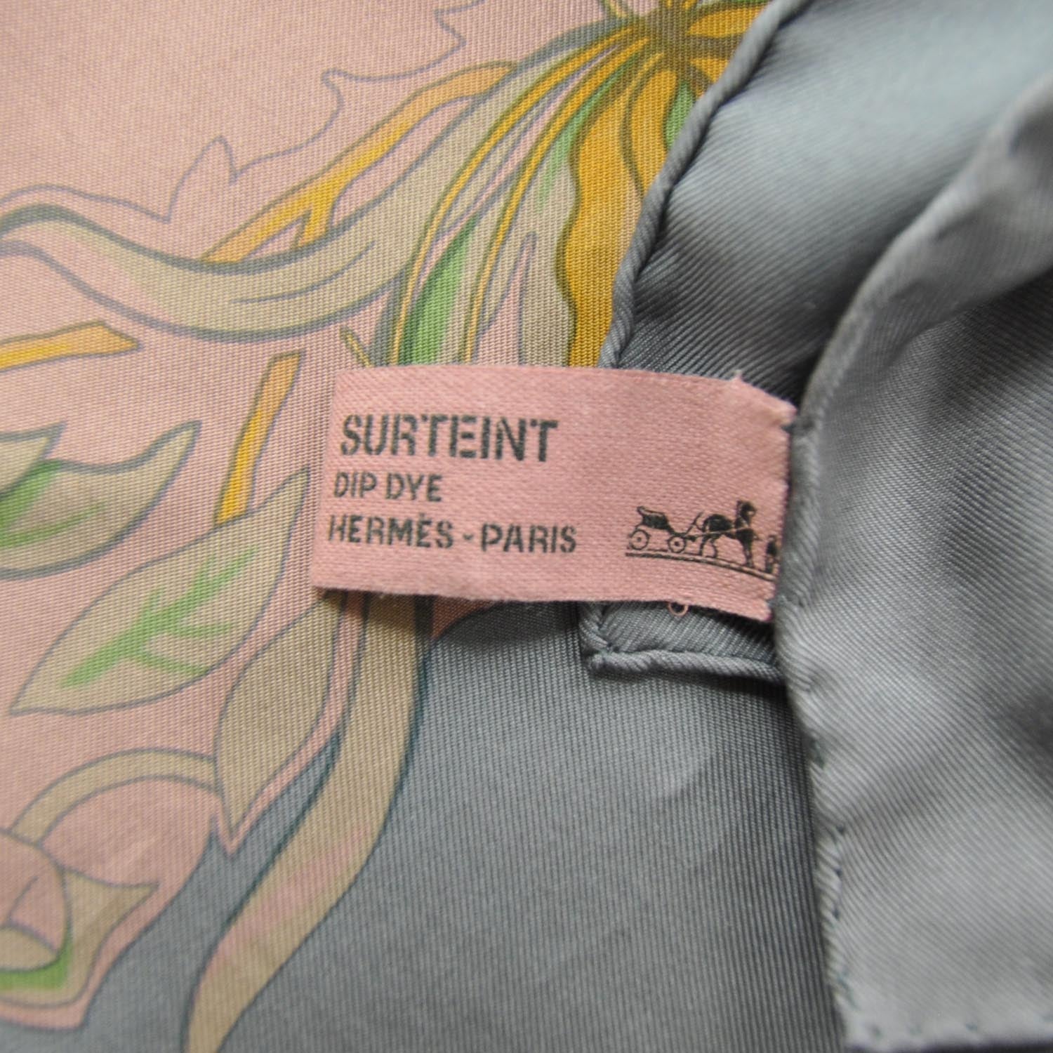 Hermes Silk Dip Dye Jungle Love Scarf 90 5 of 6