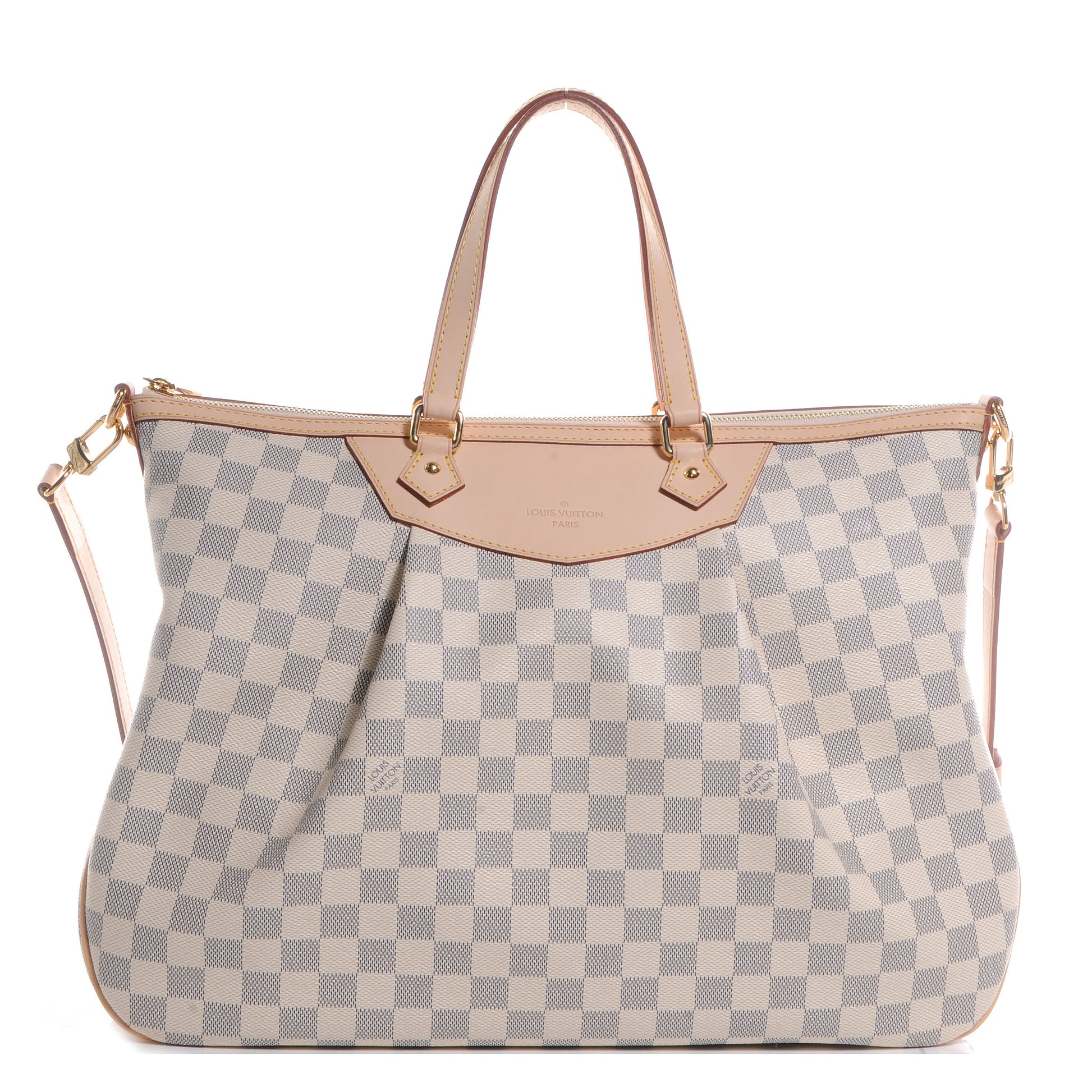 Louis Vuitton Damier Azur Siracusa GM 1 of 8