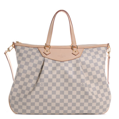 Louis Vuitton Damier Azur Siracusa GM 1 of 8