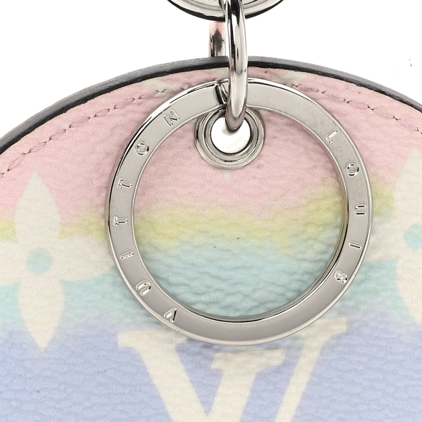 Monogram Escale Bag Charm Key Holder Pastel